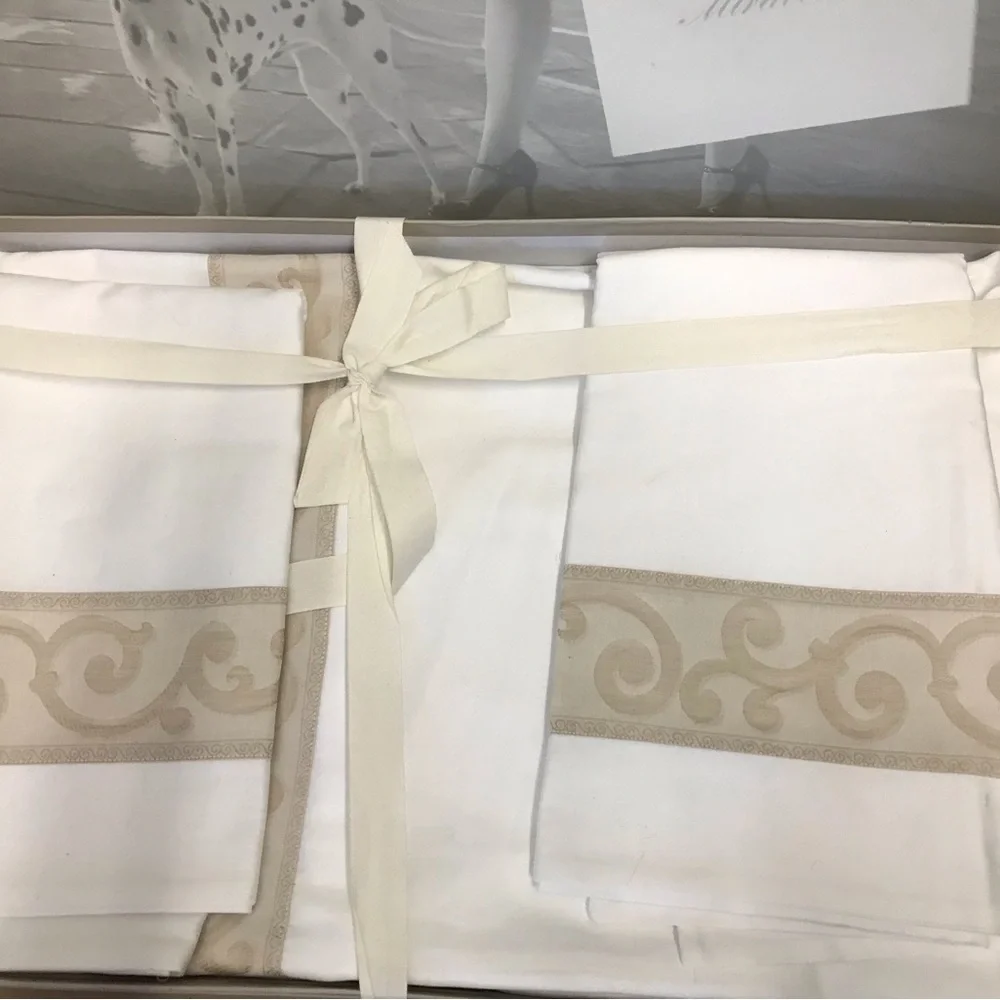 Mirabello San Marco Brera Collection Cotton Sateen Queen Duvet Set